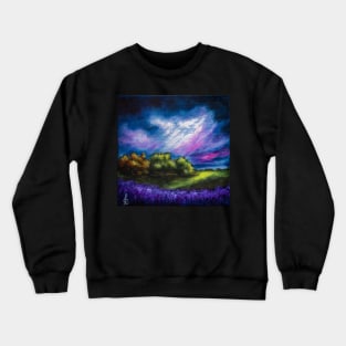 Dramatic sky landscape Crewneck Sweatshirt